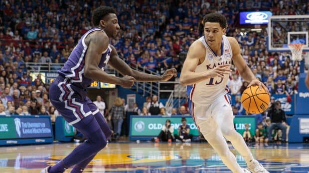 Kansas forward Kevin McCullar Jr.